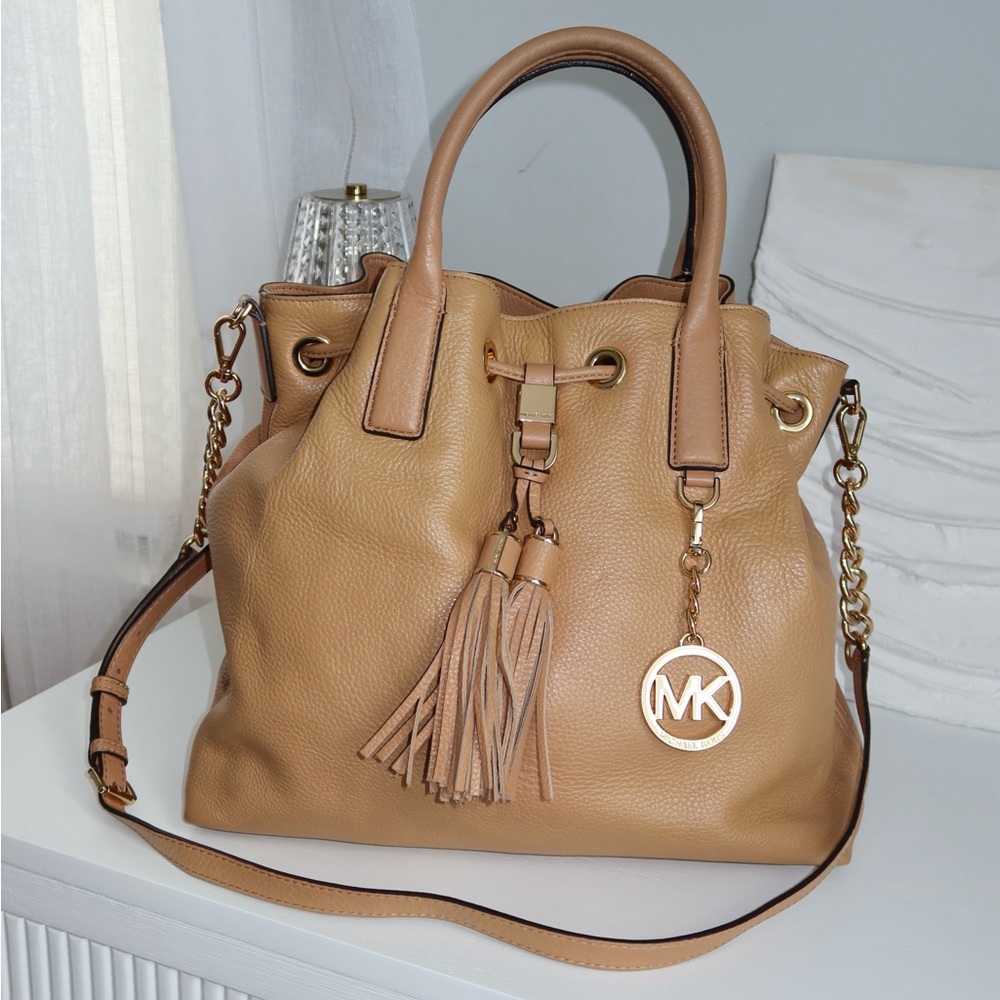 Michael Kors Large Drawstring Satchel Purse